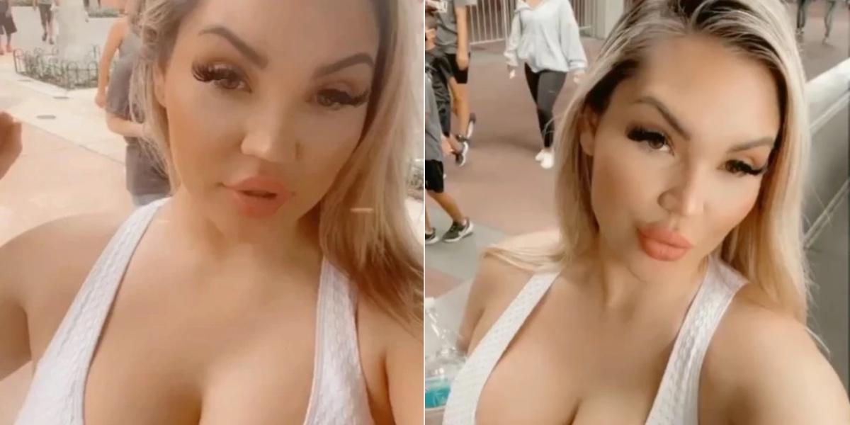 Model føler sig diskrimineret af forlystelsespark: ‘Det er bare fordi jeg har store meloner’