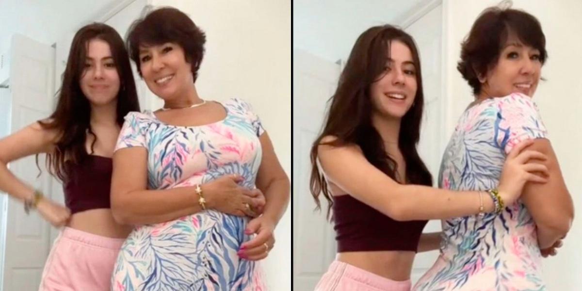 Datter viser mors bagdel frem: ‘Den er ligesom Kim Kardashians’