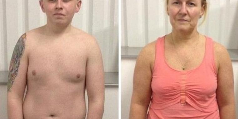 Mor og søn dropper fastfood og begynder at træne sammen – deres transformation er utrolig