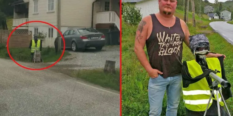 Politiet hørte om Stigs ‘fotofælde’: Nu griner hele nettet af deres reaktion