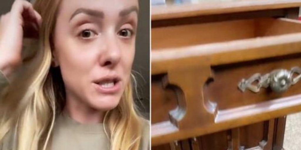 Kvinde køber et natbord i genbrugsbutik: Får et chok, da hun åbner skuffen