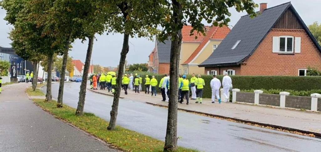 Stor politiaktion: Novo Nordisk evakueret