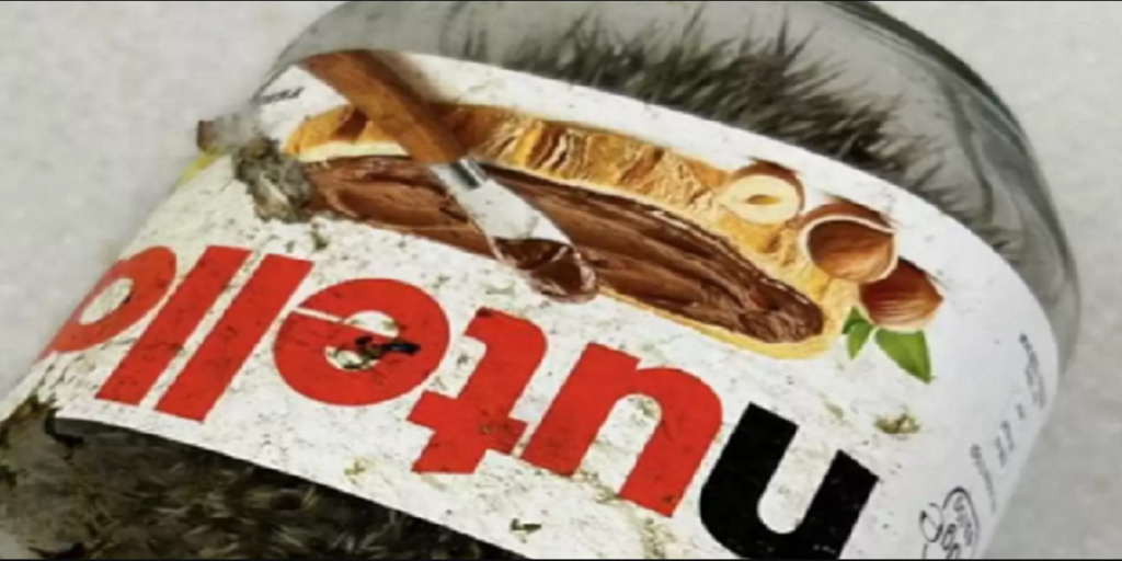 Olivia gjorde et chokerende fund i bunden af hendes nutella-glas: Nu er det gået viralt