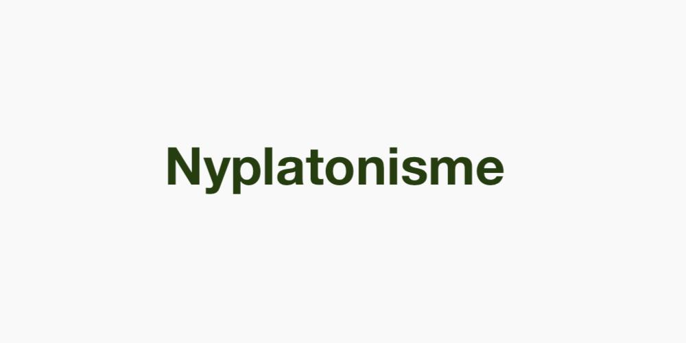 Nyplatonisme