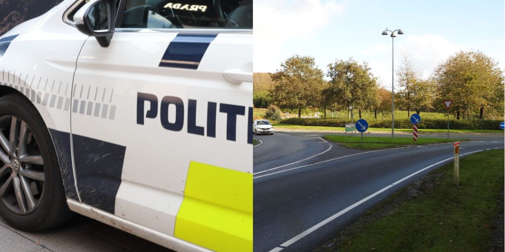 Politiet rykkede ud til sær anmeldelse: Hvorfor kører han rundt og rundt og rundt i rundkørslen?