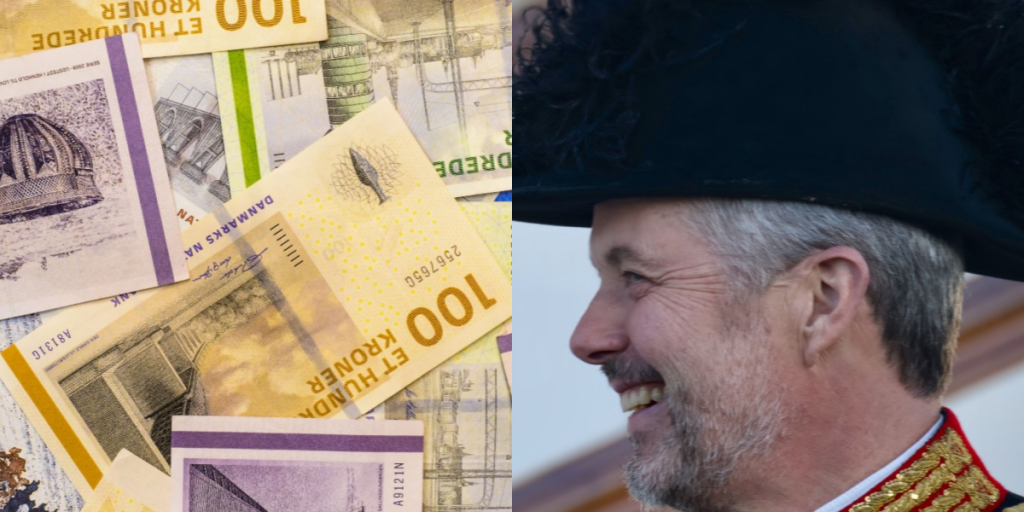 Overraskende tal om kong Frederik: Millioner af skattekroner ud i den blå luft