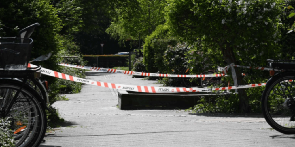 Politiet massivt til stede ved gymnasium: Adskillige betjente og hunde