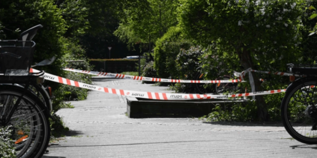 Politiet massivt til stede ved gymnasium: Adskillige betjente og hunde