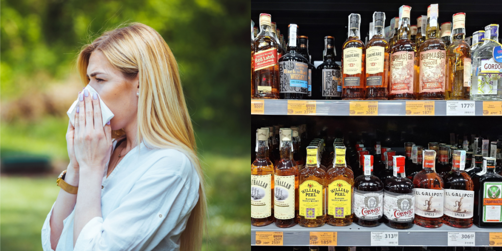 Sær men effektiv kombi: Denne alkoholiske drink hjælper dig igennem pollensæsonen