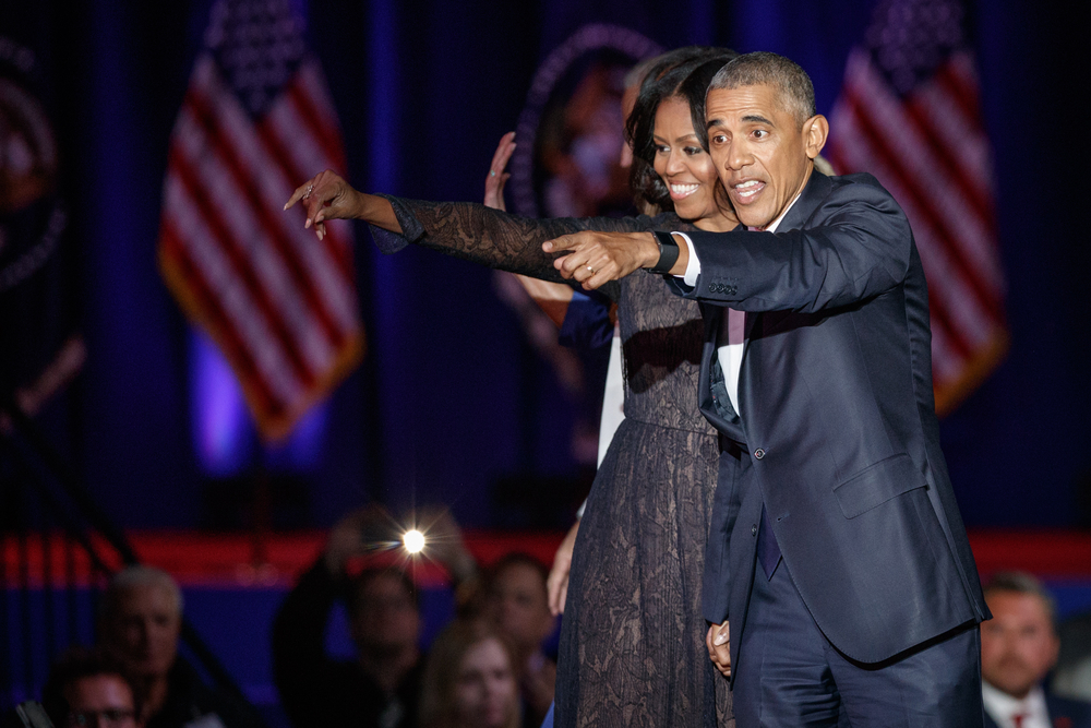 Klædte sig ud som Obama-parret til udklædningsfest på Herning Gymnasium: Elever følte sig krænket