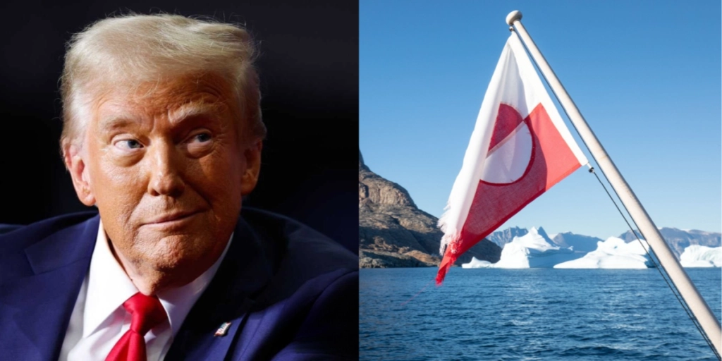 Blander han sig? Donald Trump kommer med vildt løfte kort inden grønlansk valg