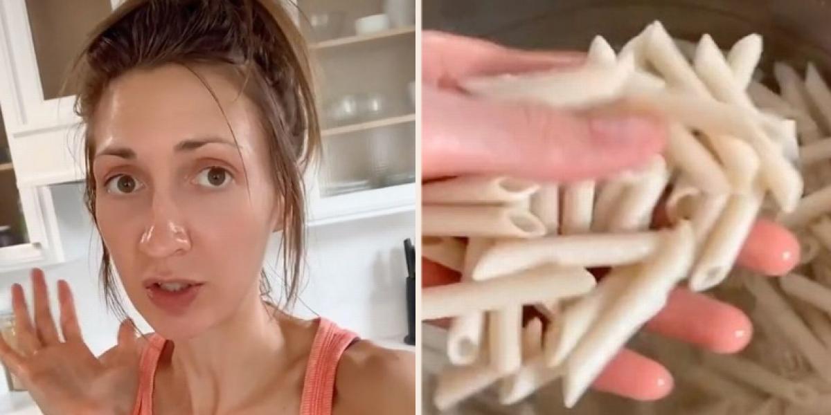 Kvinde med overraskende trick: Sådan laver du pasta uden at koge det