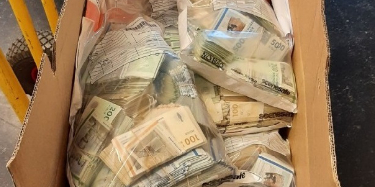 Vildt fund: 8 millioner kroner i frostpakker