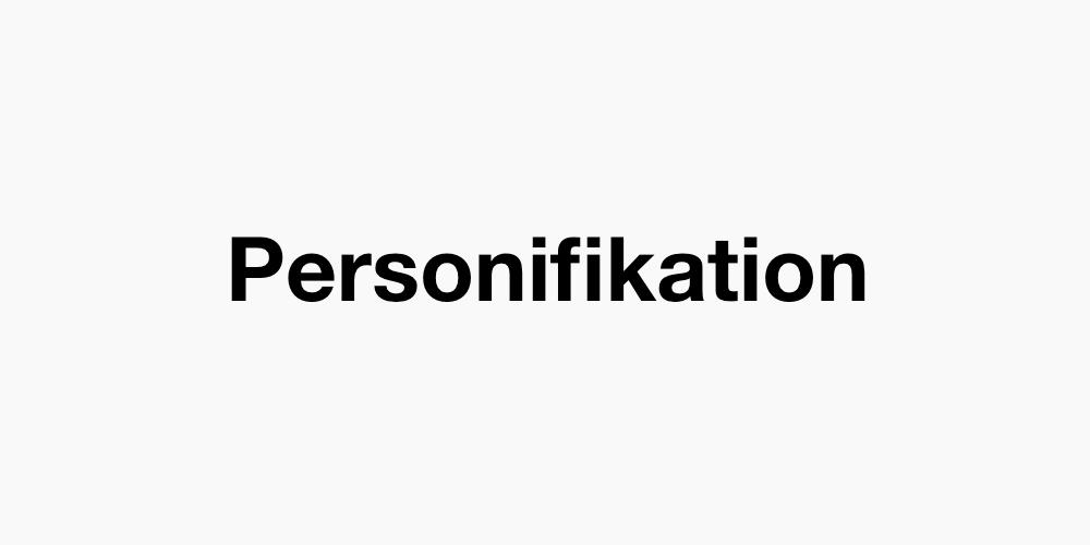 Personifikation