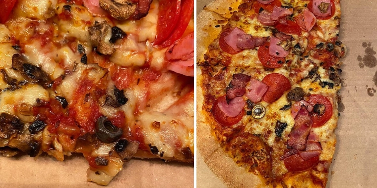 Var ikke på menukortet: Kvinde gør bizart fund i pizza