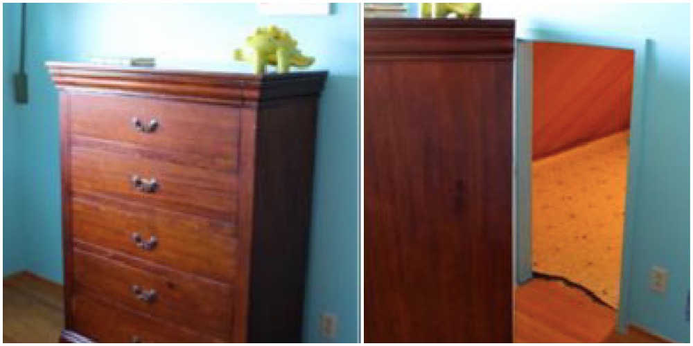 Sarah finder hemmeligt rum på loftet i sit hus – kort efter forvandler hun det totalt