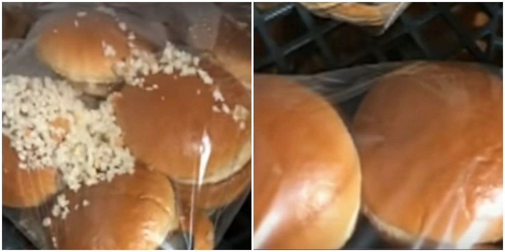 Føj! Chokerede ansatte på burger-restaurant gør skræmmende fund i deres mad
