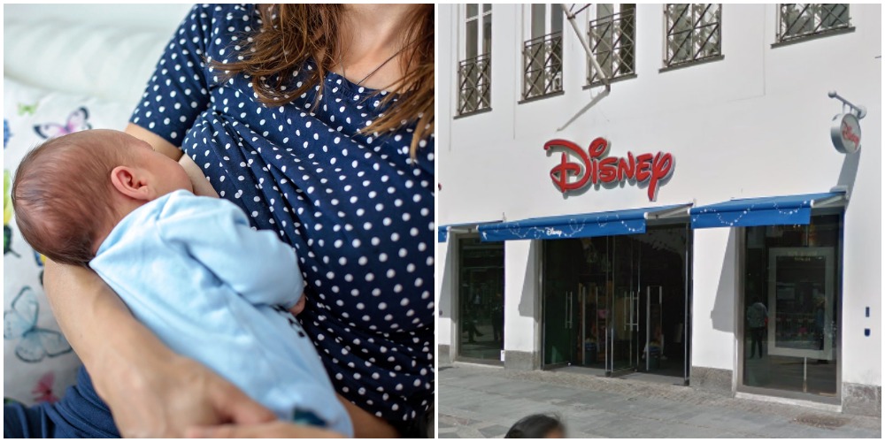 Mor ville amme baby i Disney-butik på Strøget – så fik familien chokerende besked: ’Jeg er så oprevet’