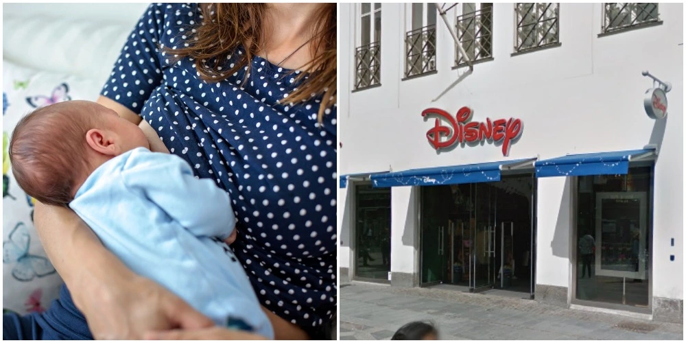 Mor ville amme baby i Disney-butik på Strøget – så fik familien chokerende besked: ’Jeg er så oprevet’