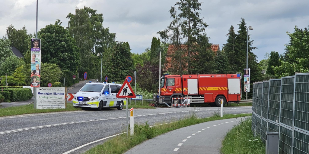 Brandvæsen og ambulancer hastet ud til plejehjem: Alle beboere og medarbejdere tilset