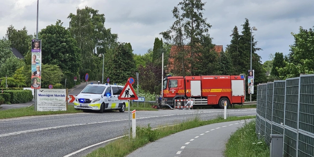 Brandvæsen og ambulancer hastet ud til plejehjem: Alle beboere og medarbejdere tilset