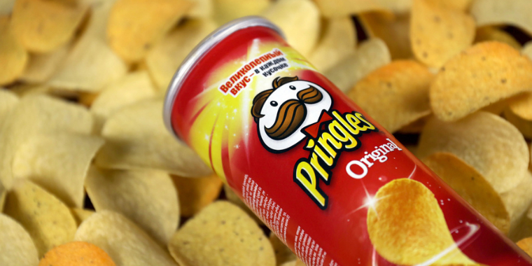 Første gang i 20 år: Pringles har ændret logo