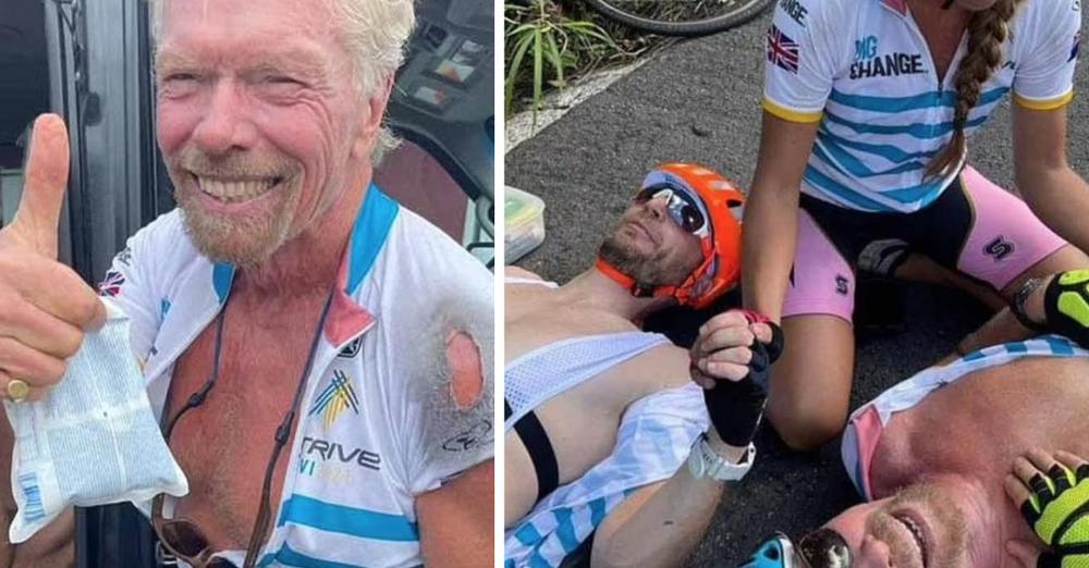 Sir Richard Branson i voldsom ulykke: ‘Min hofte burde ikke se sådan ud’