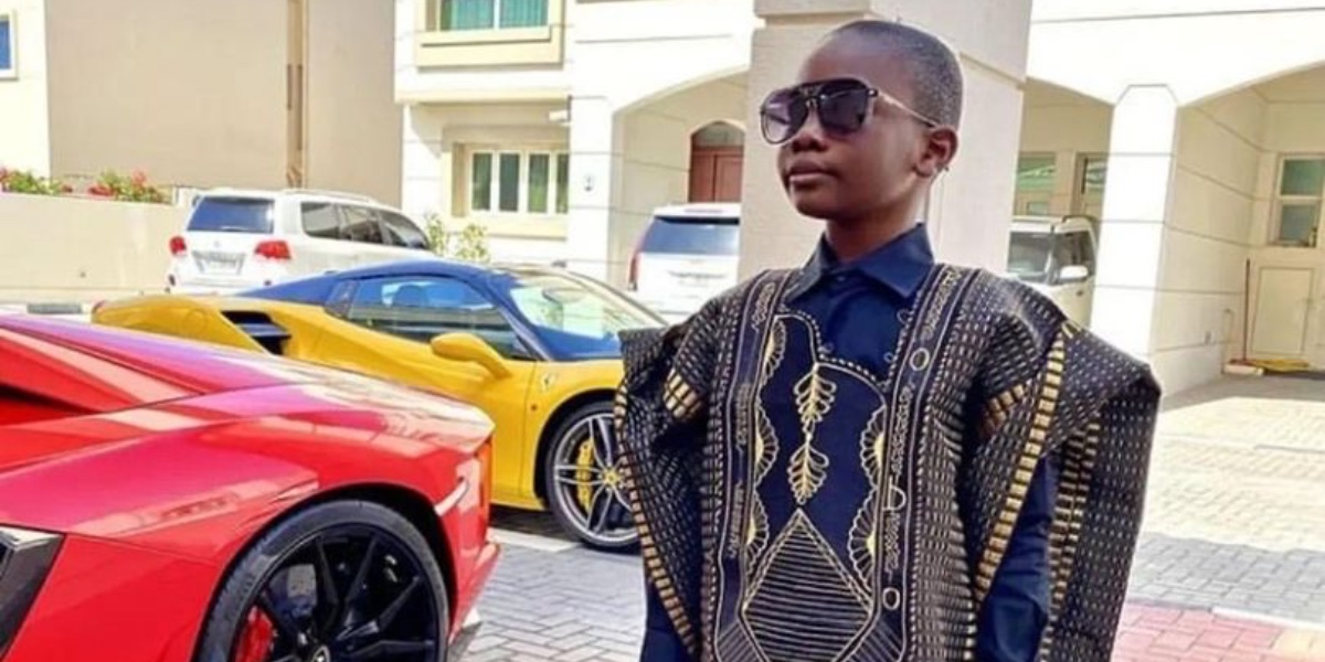 Afrikas rigeste 9-årige dreng gør grin med Vladimir Putin