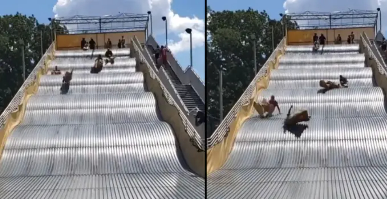 Stor rutsjebane måtte lukke efter 4 timer: Folk kom til skade