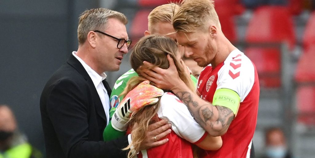 Nu udtaler Christian Eriksens kæreste sig