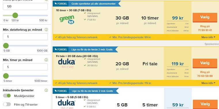 Sådan kan du spare kassen på dit mobilabonnement
