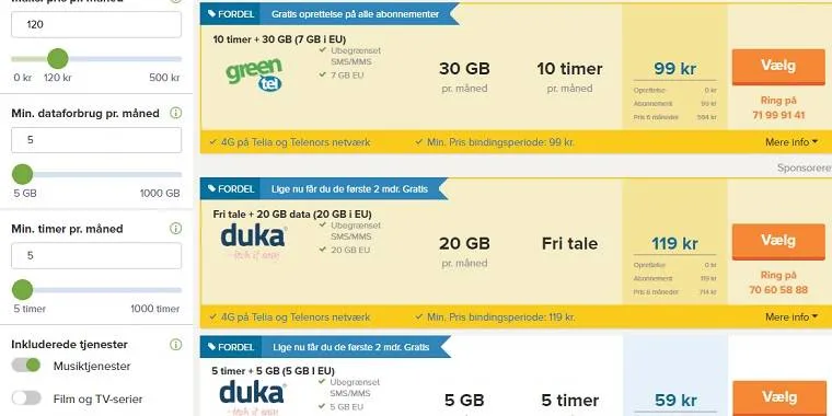 Sådan kan du spare kassen på dit mobilabonnement