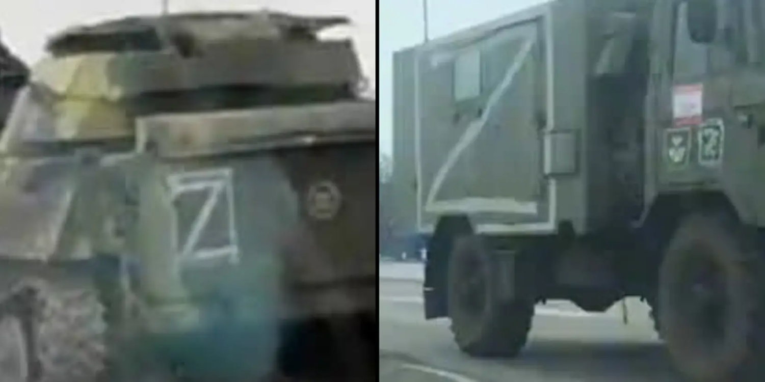 Mystisk ‘Z’ spottet på russiske militærkøretøjer: “Forvent det værste”