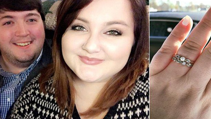 Hun fik en billig forlovelsesring af sin mand: Så gjorde en flabet medarbejder nar ad dem
