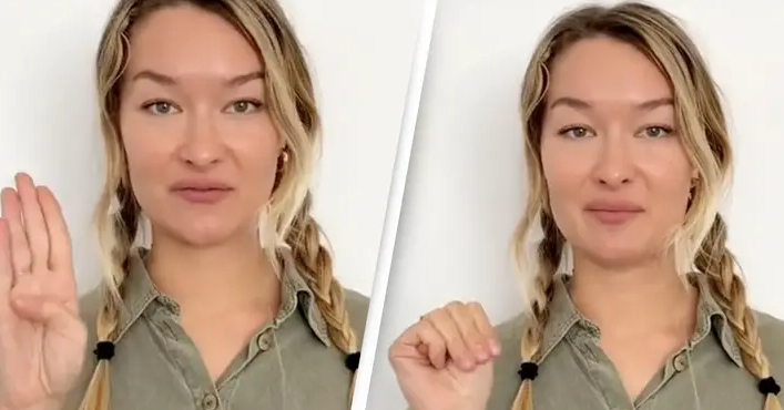 Kvinde reddet fra bortførelse med viralt håndtegn fra TikTok