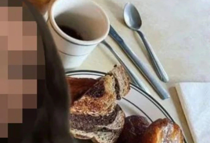 Det ligner et billede af en morgenmadstallerken: Men billedet afslørede noget helt utroligt