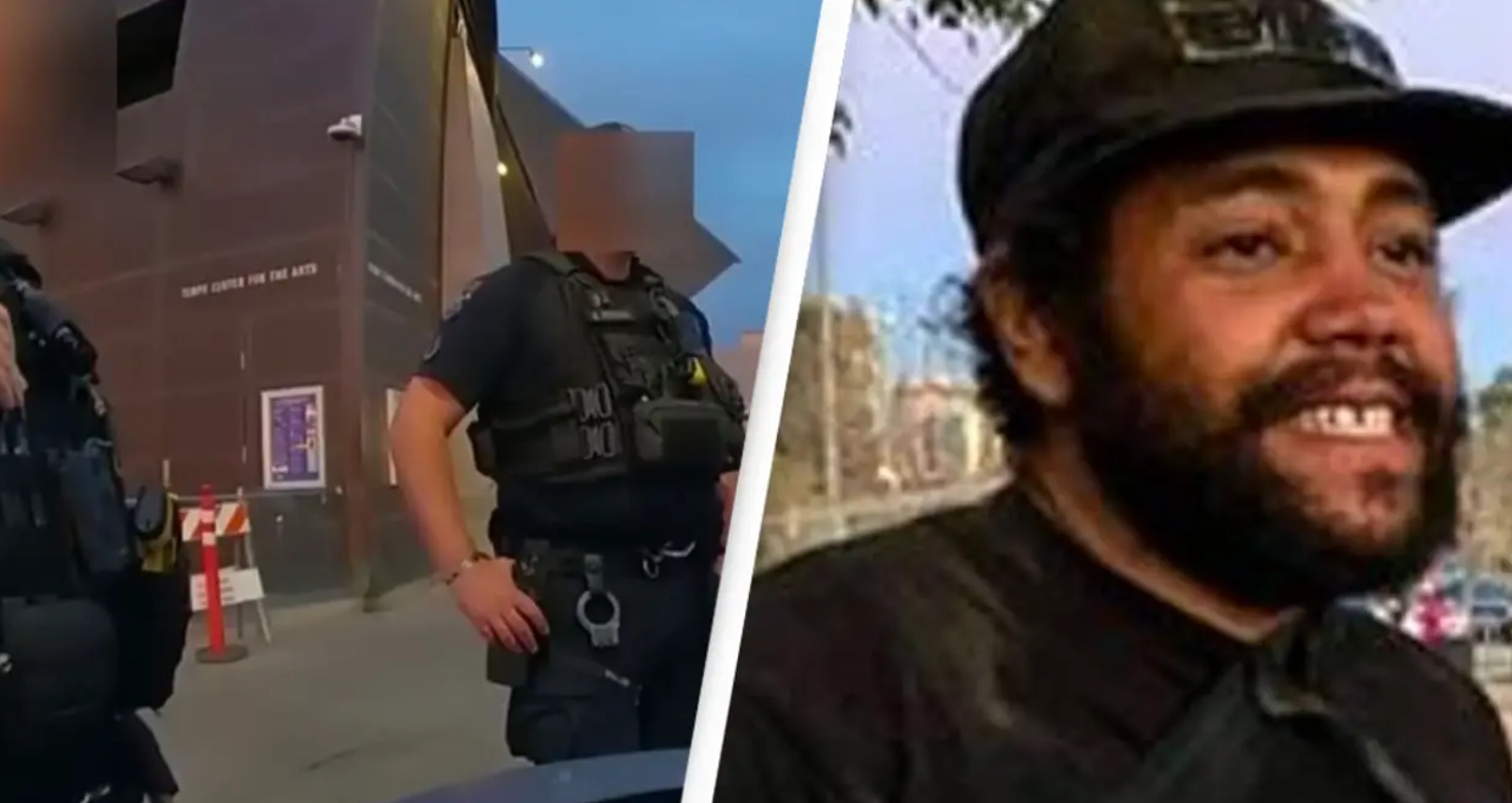 Tre betjente så på, mens hjemløs mand druknede: “Jeg hopper ikke i efter dig”