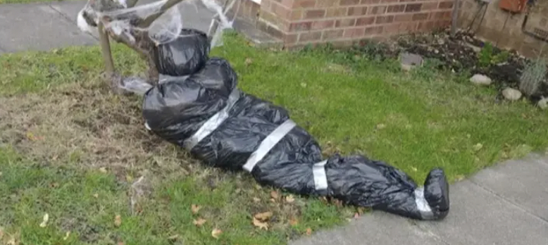 Halloween-pynt deler vandene: Er det for meget?