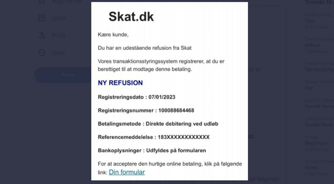 Skattestyrelsen advarer om falske mails: Sådan kan du se forskel