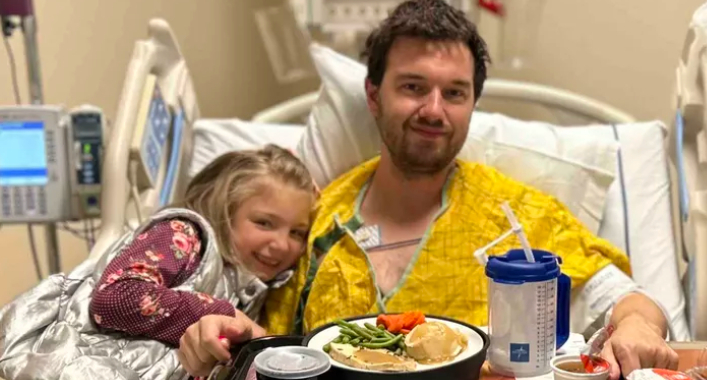 Far er heldig at være i live: Derfor må du aldrig dreje hovedet for hurtigt