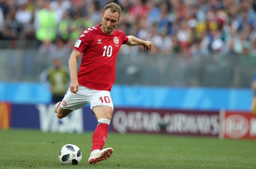 Billede viser: Livstegn fra Christian Eriksen