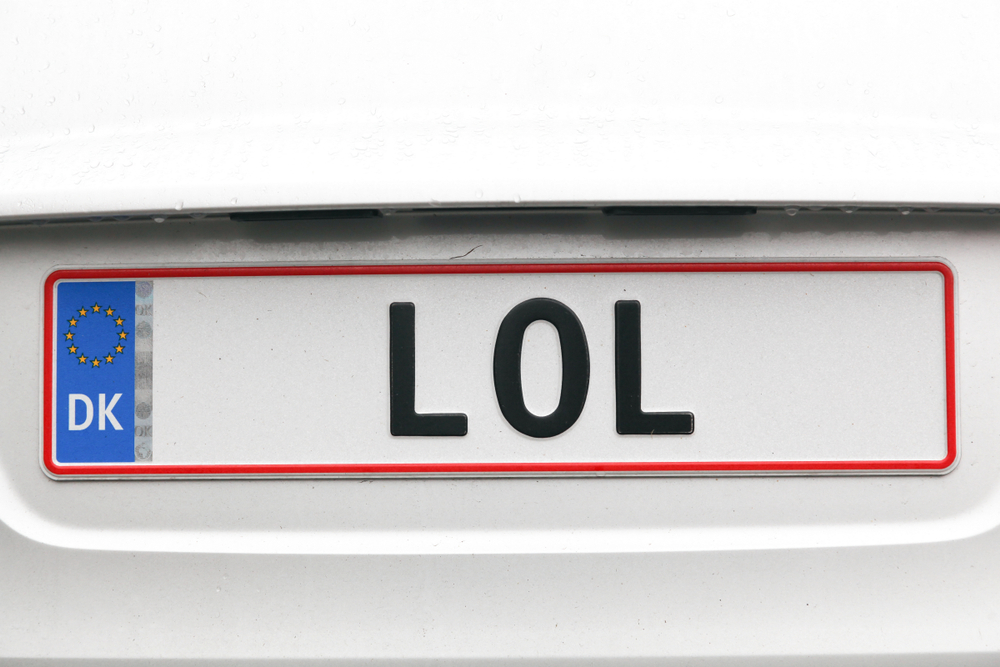 Værd at vide om nummerplader