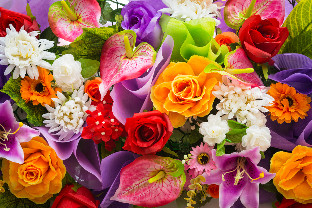 Send en kærlig besked med blomster