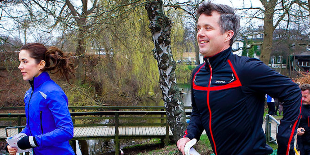 Kronprins Frederik inden løb: ‘Jeg er blevet ramt af en skade’