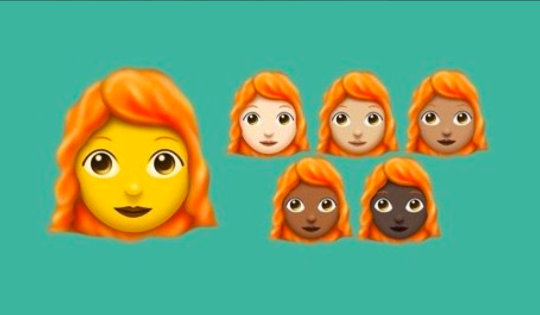 Juhuu: Fra i dag får de rødhårede deres egne emojis