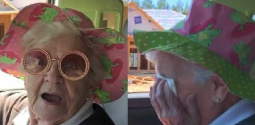 Barnebarn får 88-årig bedstemor til at græde med hjerteskærende overraskelse