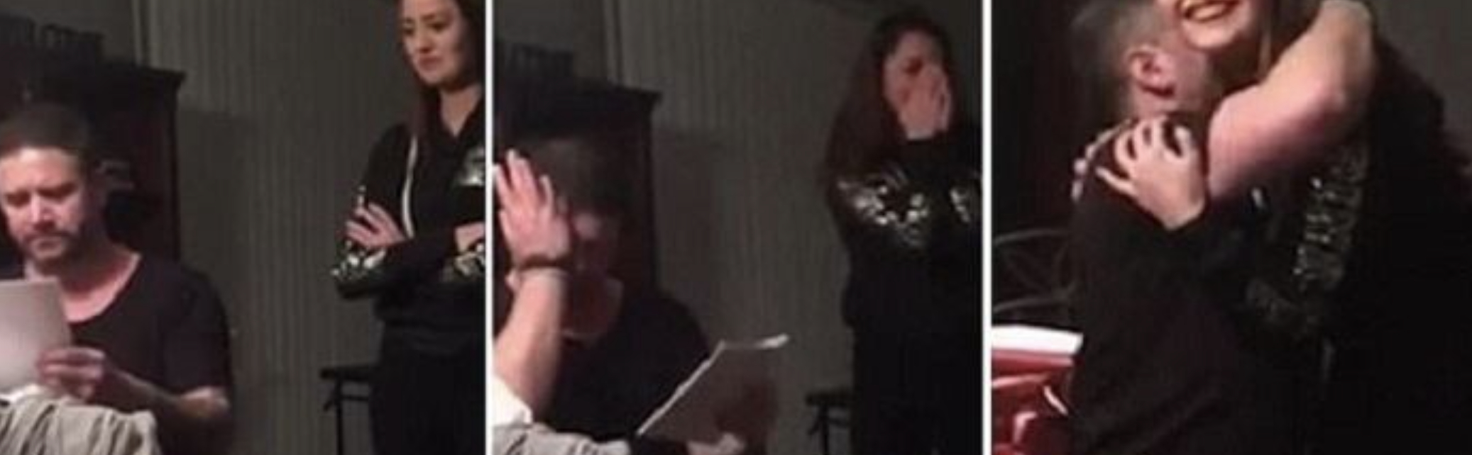 Mand åbner fødselsdagsgave: Kan ikke holde tårerne tilbage, da han ser indholdet