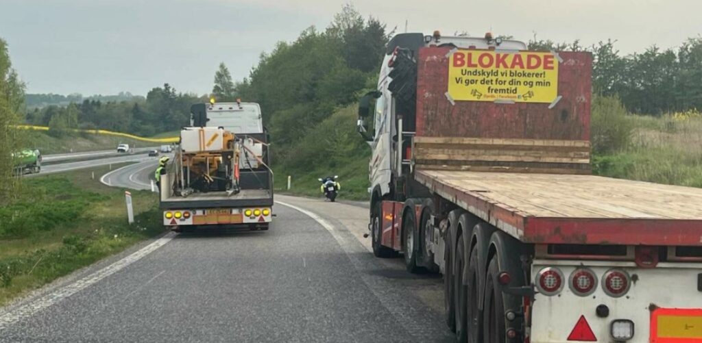 Melder ud: Flere lastbilsblokader kan være på vej