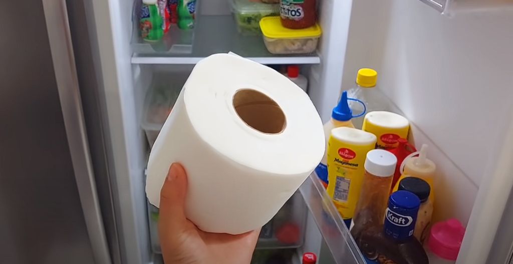 Placer 1 rulle toiletpapir i køleskabet, og du vil blive overrasket over, hvad der sker