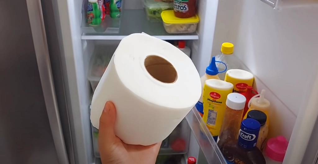 Placer 1 rulle toiletpapir i køleskabet, og du vil blive overrasket over, hvad der sker